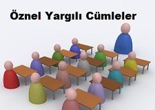 öznel nesnel yargı